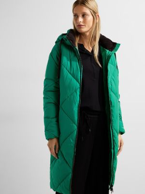 Zimný kabát Cecil zelená