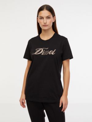 Тениска Diesel черно