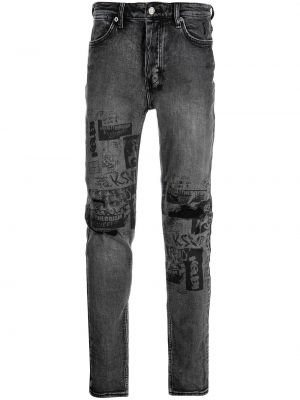 Skinny jeans Ksubi svart