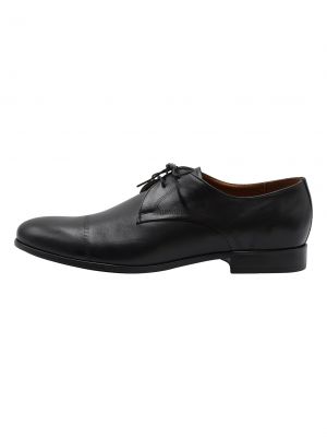 Ниски обувки с връзки Dreimaster Klassik черно