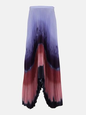 Plisované saténové dlouhá sukně Altuzarra