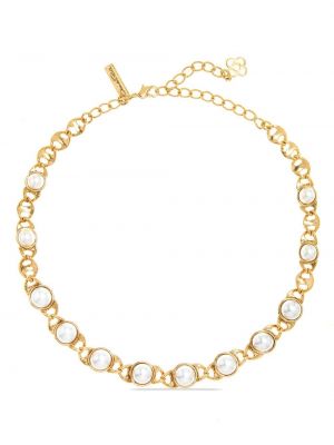 Ogrlica z perlami Oscar De La Renta