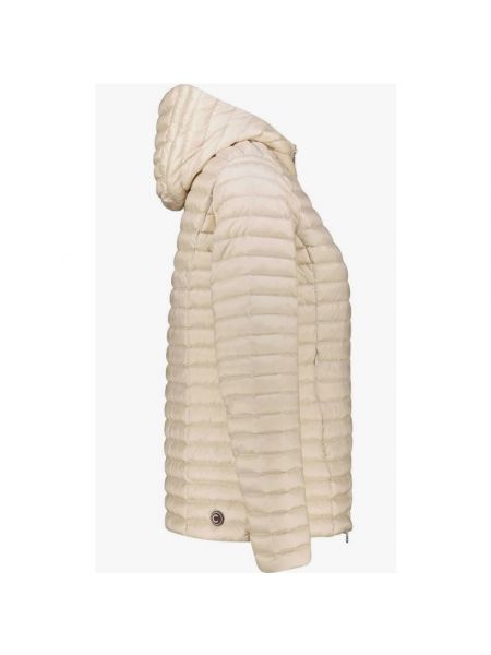 Abrigo de invierno con capucha acolchado Colmar beige