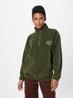 Džemperis ar augstu apkakli Bdg Urban Outfitters zaļš