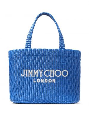 Τσάντα παραλίας με κέντημα Jimmy Choo