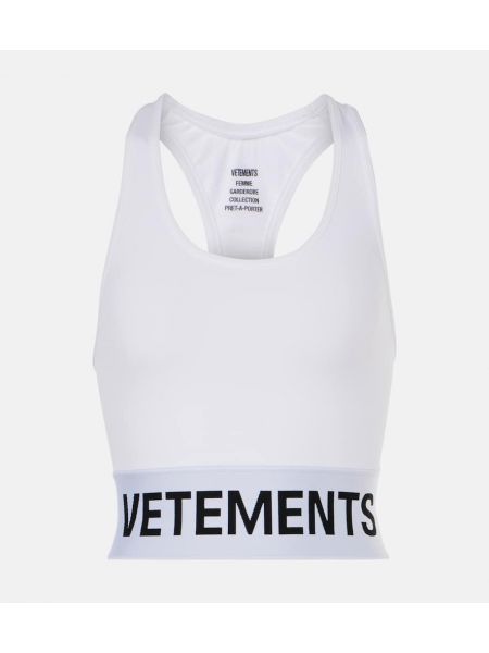 Sport bh Vetements hvid