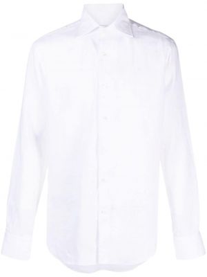 Lanena srajca D4.0 bela