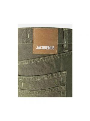 Proste jeansy Jacquemus zielone