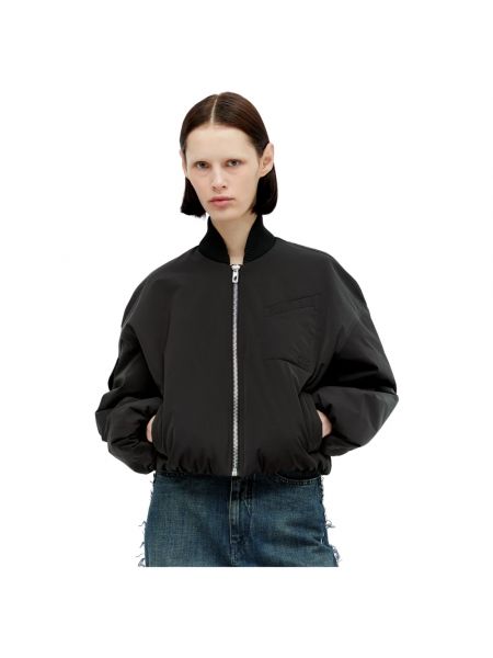 Kurtka bomber oversize Ganni czarna