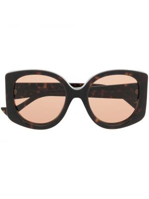 Büyük boy gözlük Gucci Eyewear kahverengi