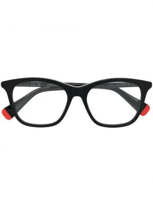 Brille mit print Kenzo schwarz