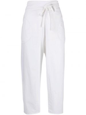 Ravne hlače Gimaguas bela