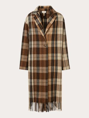 Abrigo de lana Diega marrón