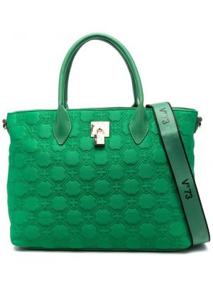 Ватирани чанта за ръка V°73 зелено