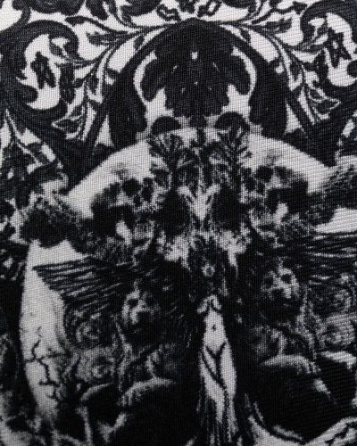 Corbata de seda Philipp Plein negro