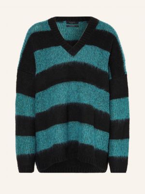 Sweter oversize Allsaints czarny
