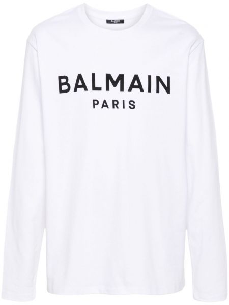 T-shirt Balmain hvid