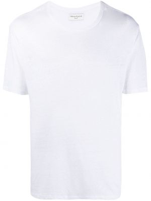 Camiseta de tela jersey Officine Generale blanco