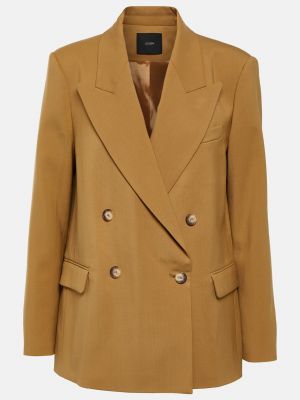 Шерстяной пиджак Joseph коричневый