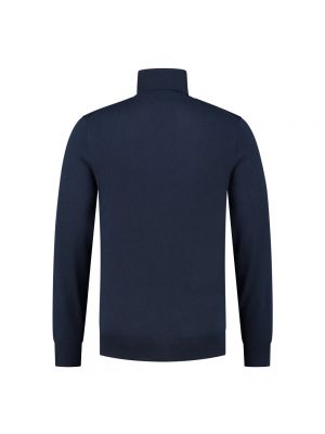 Jersey cuello alto manga larga de tela jersey clásico Polo Ralph Lauren azul
