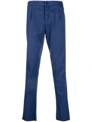 Pantaloni chino Kiton albastru