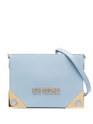 Crossbody väska Love Moschino blå