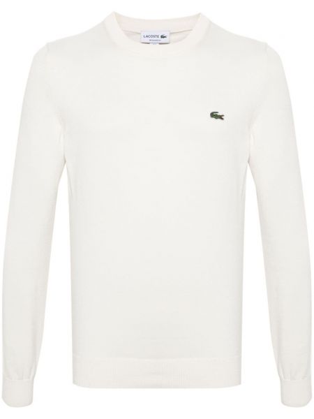 Pull Lacoste blanc