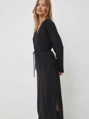 Sukienka midi oversize Calvin Klein czarna
