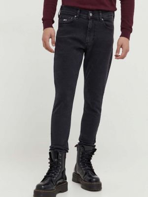 Czarne jeansy skinny Tommy Jeans