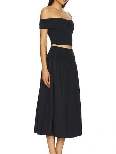 Midikleid Free People schwarz