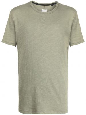 T-krekls ar apaļu kakla izgriezumu Rag & Bone zaļš