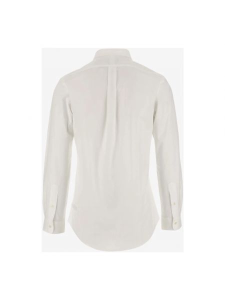 Camisa de algodón Polo Ralph Lauren blanco