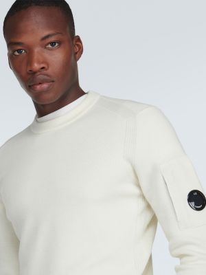 Maglione di lana C.p. Company bianco