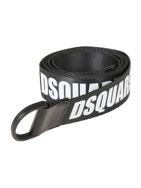 Cinturón elegante Dsquared2 negro