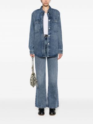 High waist bootcut jeans ausgestellt Isabel Marant