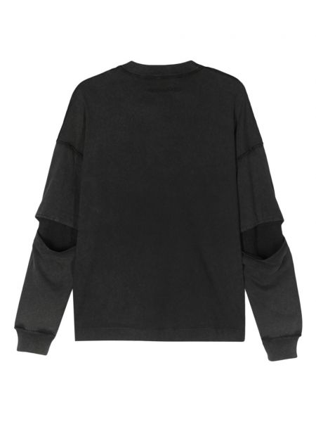Sweatshirt aus baumwoll 1017 Alyx 9sm grau