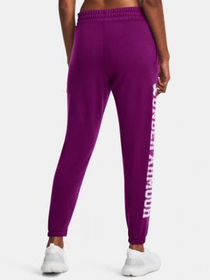 Pantaloni sport Under Armour violet