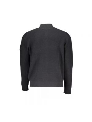 Bluza rozpinana bawełniana Calvin Klein czarna
