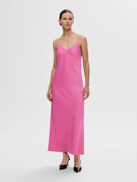 Kjole Selected Femme pink