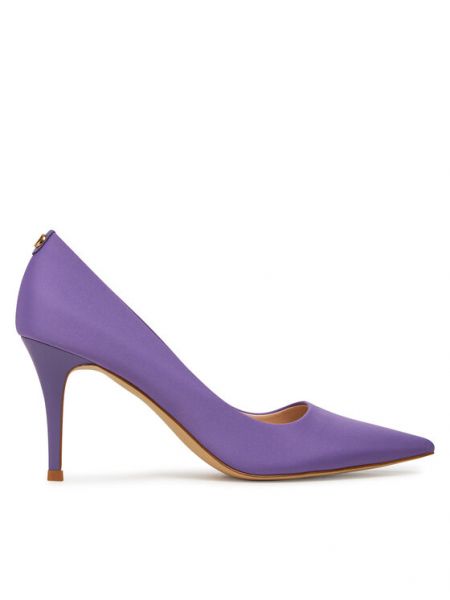 Chaussures de ville à talons à talon aiguille Twinset violet