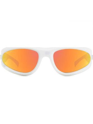 Białe okulary przeciwsłoneczne Dsquared