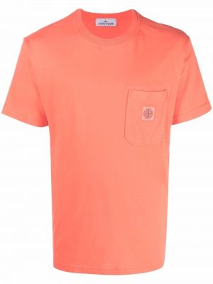 T-skjorte Stone Island oransje