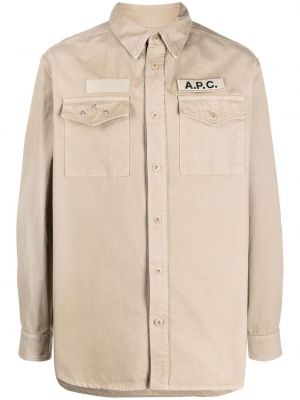Camicia A.p.c. beige