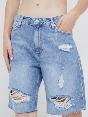 Farmer rövidnadrág Calvin Klein Jeans - kék