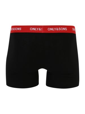 Boxerky Only & Sons čierna