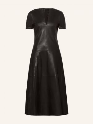 Kožené šaty Dorothee Schumacher černé