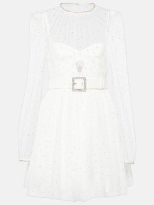 Mini vestido Rebecca Vallance blanco