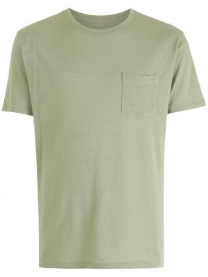 Camiseta con bolsillos Osklen verde