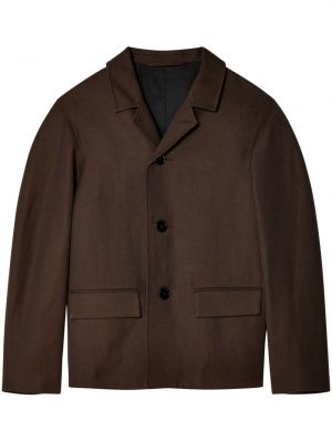 Hnědý kabát Lemaire