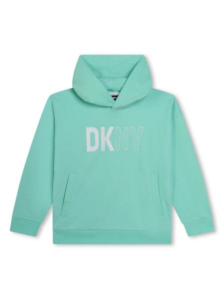 Trøje hættetrøje for piger Dkny Kids grøn